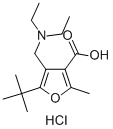 5-叔丁基-4-二乙基氨基甲基-2-甲基-呋喃-3-羧酸