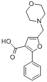5-吗啉-4-甲基-2-苯基呋喃-3-羧酸