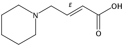(2E)-4-(1-哌啶基)-2-丁烯酸
