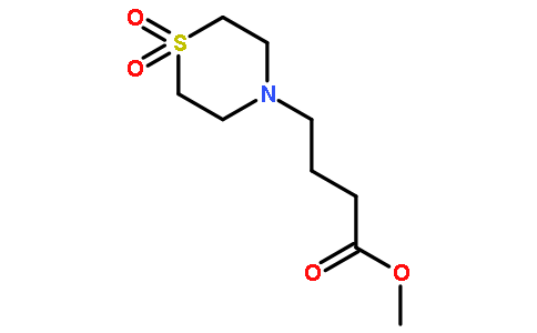4-硫代吗啉丁酸甲酯 1,1-二氧化物
