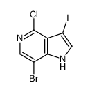 7-Bromo-4-chloro-3-iodo-1H-pyrrolo[3,2-c]pyridine