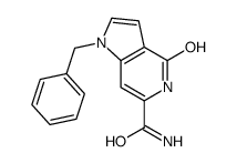 1-Benzyl-4-oxo-4,5-dihydro-1H-pyrrolo[3,2-c]pyridine-6-carboxamid e