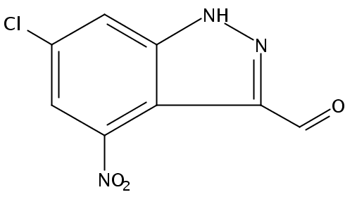 6-Chloro-4-nitro-1H-indazole-3-carbaldehyde