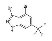 3,4-dibromo-6-(trifluoromethyl)-2H-indazole