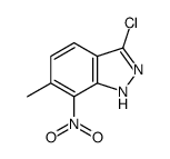 3-chloro-6-methyl-7-nitro-2H-indazole