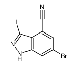 6-bromo-3-iodo-2H-indazole-4-carbonitrile