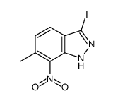 3-碘-6-甲基-7-硝基-1H-吲唑