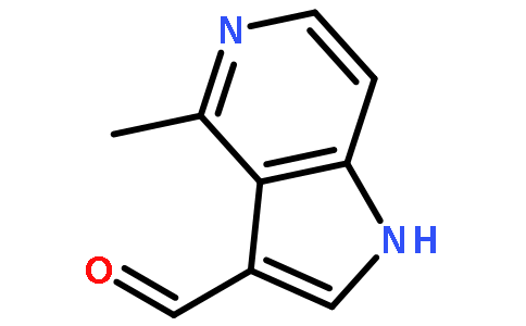 4-甲基-5-氮杂吲哚-3-甲醛