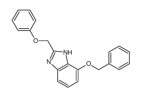 2-Phenoxymethyl-7-phenylmethoxy-1H-benzimidazole