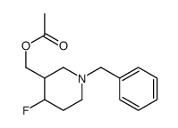 (1-Benzyl-4-fluoro-3-piperidinyl)methyl acetate