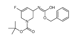 tert-butyl 5-(benzyloxycarbonylamino)-3-fluoro-5,6-dihydropyridine-1(2H)-carboxylate