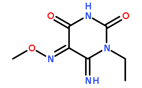 1-乙基-6-亚氨基二氢嘧啶-2,4,5(3H)-三酮 5-(O-甲基肟)