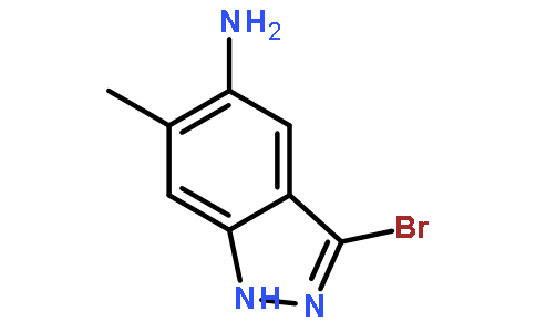 3-溴-6-甲基-1H-吲唑-5-胺