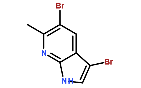 3,5-二溴-6-甲基-7-氮杂吲哚