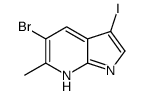 5-溴-3-碘-6-甲基-7-氮杂吲哚