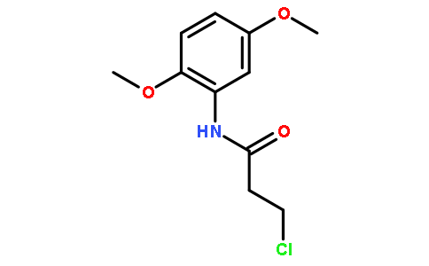丙酰胺,N-(2,5-二甲氧苯基)-3-氯-