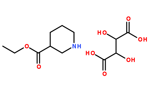 (S)-3-哌啶甲酸乙酯-D-酒石酸盐