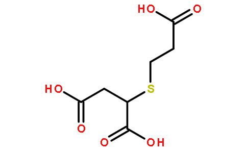 羧乙基硫代丁二酸