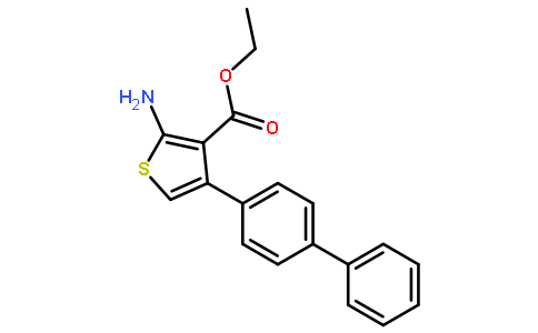 2-氨基-4-[1,1’-联苯基]-4-基-3-噻吩甲酸乙酯