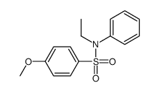 N-Ethyl-4-methoxy-N-phenylbenzenesulfonamide