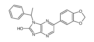 5-(1,3-benzodioxol-5-yl)-3-[(1S)-1-phenylethyl]-1H-imidazo[4,5-b]pyrazin-2-one