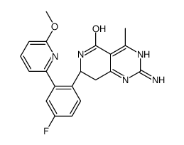(R)-2-氨基-7-[4-氟-2-(6-甲氧基吡啶-2-基)苯基]-4-甲基-7,8-二氢-6H-吡啶并[4,3-d]嘧啶-5-酮