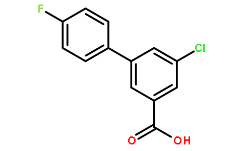3-chloro-5-(4-fluorophenyl)benzoic acid