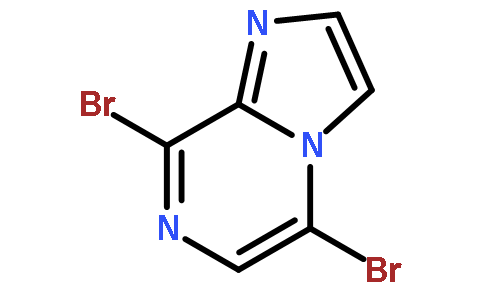 5,8-二溴咪唑并[1,2-a]吡嗪