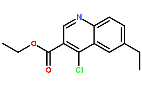4-氯-6-乙基喹啉-3-羧酸乙酯