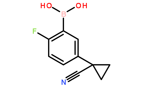5-(1-氰基环丙基)-2-氟苯硼酸