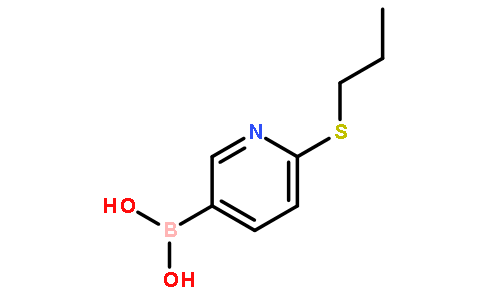 2-(丙基硫代)吡啶-5-硼酸