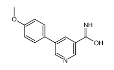 5-(4-methoxyphenyl)pyridine-3-carboxamide