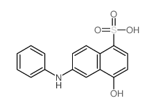 6-anilino-4-hydroxynaphthalene-1-sulfonic acid