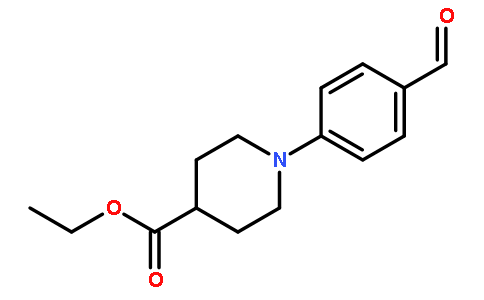 1-(4-甲酰苯基)哌啶-4-羧酸乙酯