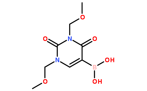 1,3-双(甲氧基甲基)-2,4-二氧代-1,2,3,4-四氢嘧啶-5-硼酸