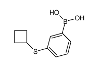 3-(环丁基硫代)苯硼酸