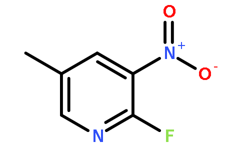 2-氟-5-甲基-3-硝基吡啶