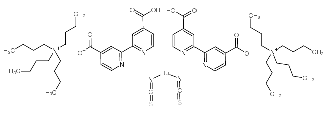 二(四丁基铵) 顺式-双(异硫氰基)双(2,2’-联吡啶-4,4’-二羧酸)钌(II)