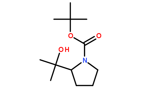 (S)-2-(1-羟基-1-甲基乙基)-吡咯烷-1-羧酸叔丁基酯