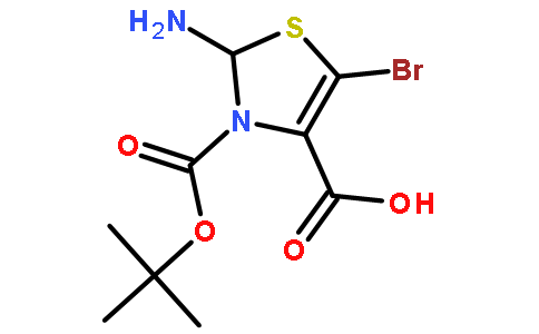 N-BOC-2-氨基-5-溴噻唑-4-羧酸