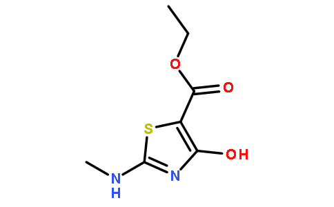 4-羟基-2-甲基氨基噻唑-5-羧酸乙酯