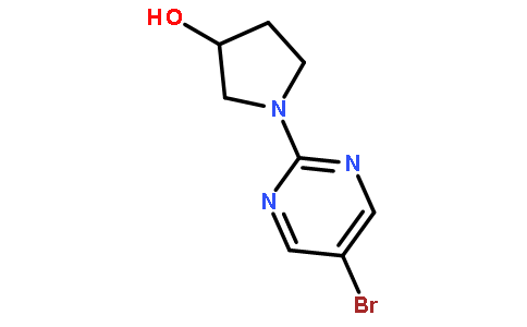 1-(5-溴-2-嘧啶)-3-吡咯烷醇