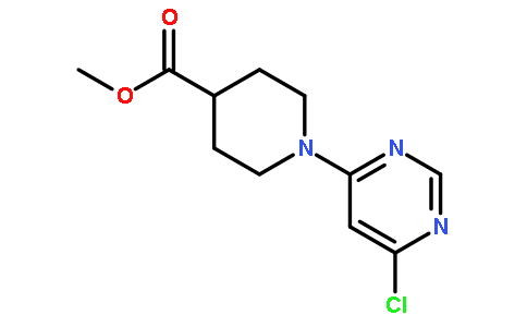1-[4-(6-氯嘧啶)基]哌啶-4-甲酸甲酯