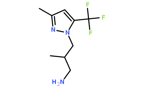 2-甲基-3- [3-甲基-5-（三氟甲基）-1H-吡唑-1-基] -1-丙酮