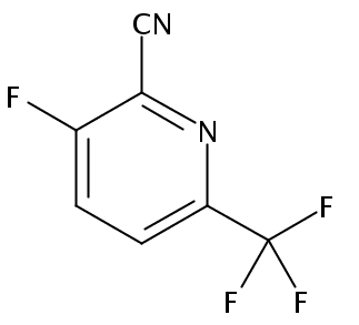 3-氟-6-三氟甲基吡啶-2-甲腈
