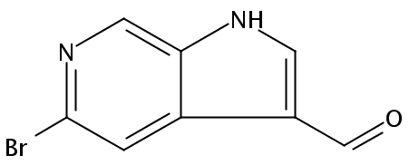 5-溴-6-氮杂吲哚-3-甲醛