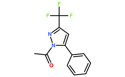 1-乙酰基-5-苯基-3-(三氟甲基)-1H-吡唑