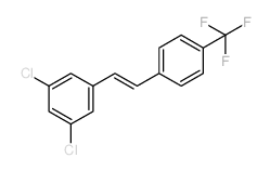 1,3-dichloro-5-[2-[4-(trifluoromethyl)phenyl]ethenyl]benzene