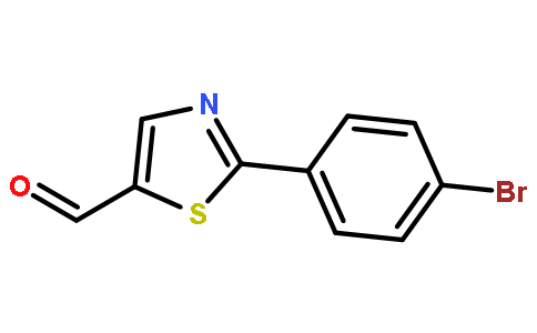 2-(4-溴苯基)噻唑-5-甲醛