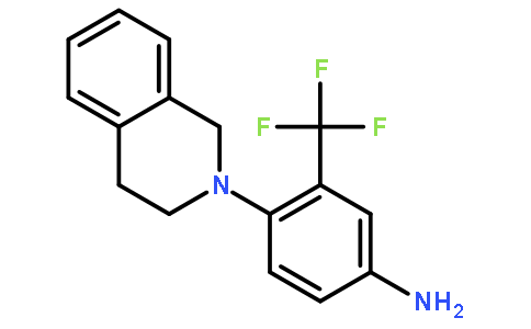 4-(3,4-二氢-1H-异喹啉-2-基)-3-三氟甲基苯胺